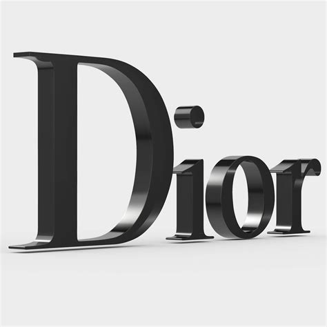 dior logo 3d|Dior logo jpg.